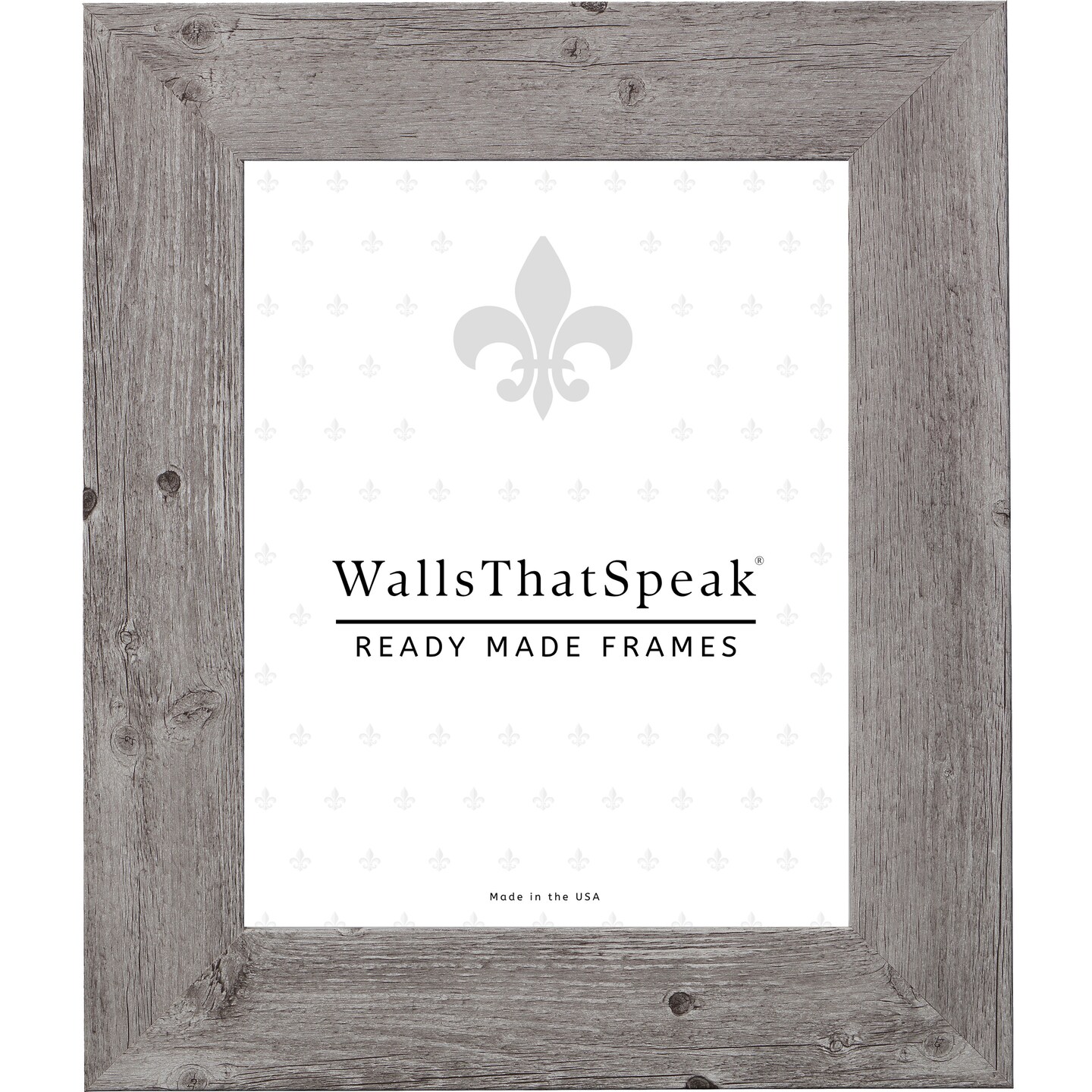 17x21 Picture Frame, American Barn 2 Inch MDF Moulding, Wall Display Frame for Art, Posters, or Photos by wallsthatspeak