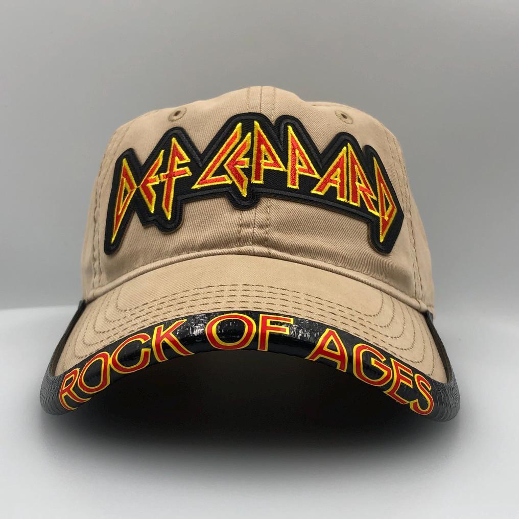 Personalized Def Leppard Hat with Customized BrimmTrimm Hat