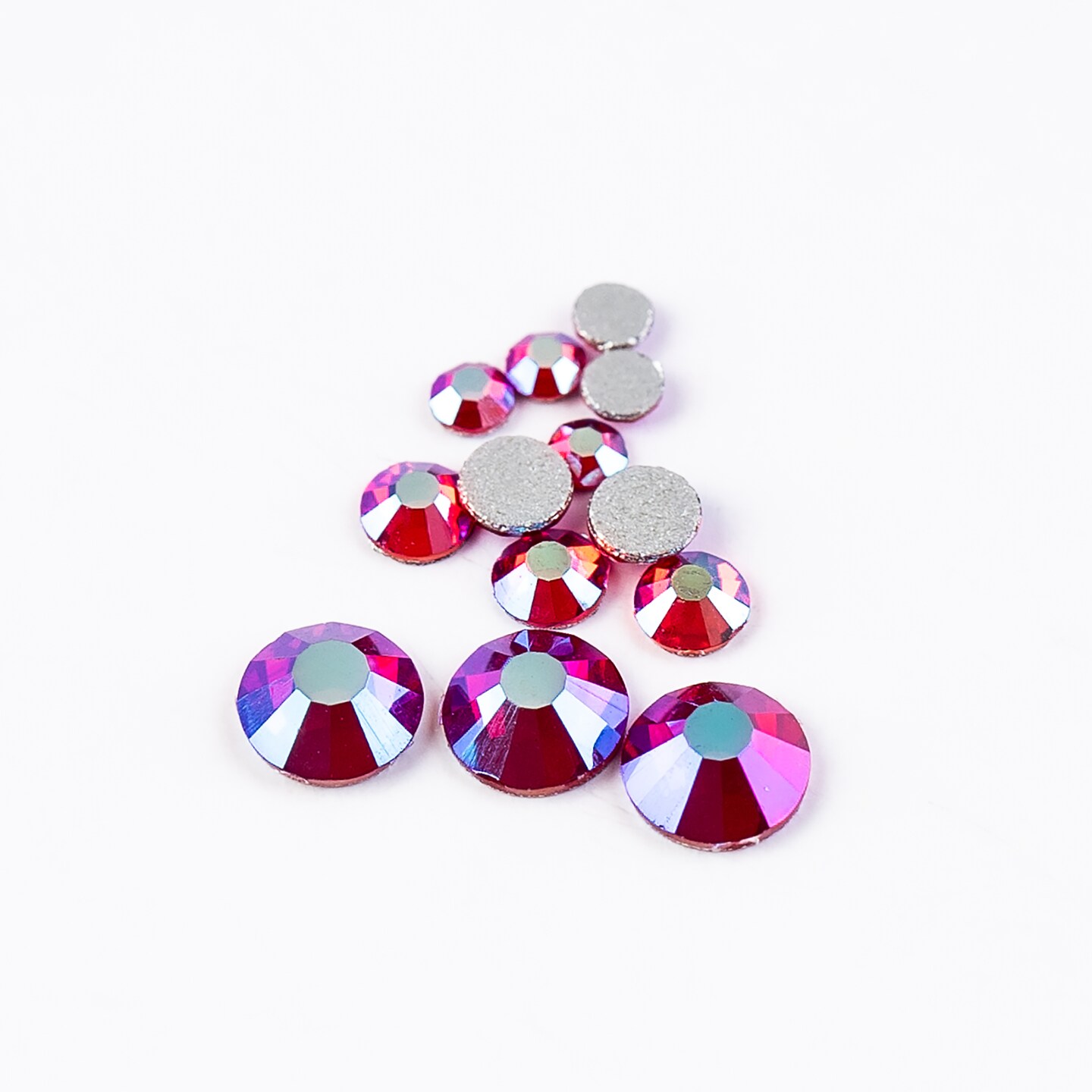 Crystal Lane DIY Combo Glass Flatback Rhinestones SS3 / SS6 / SS12