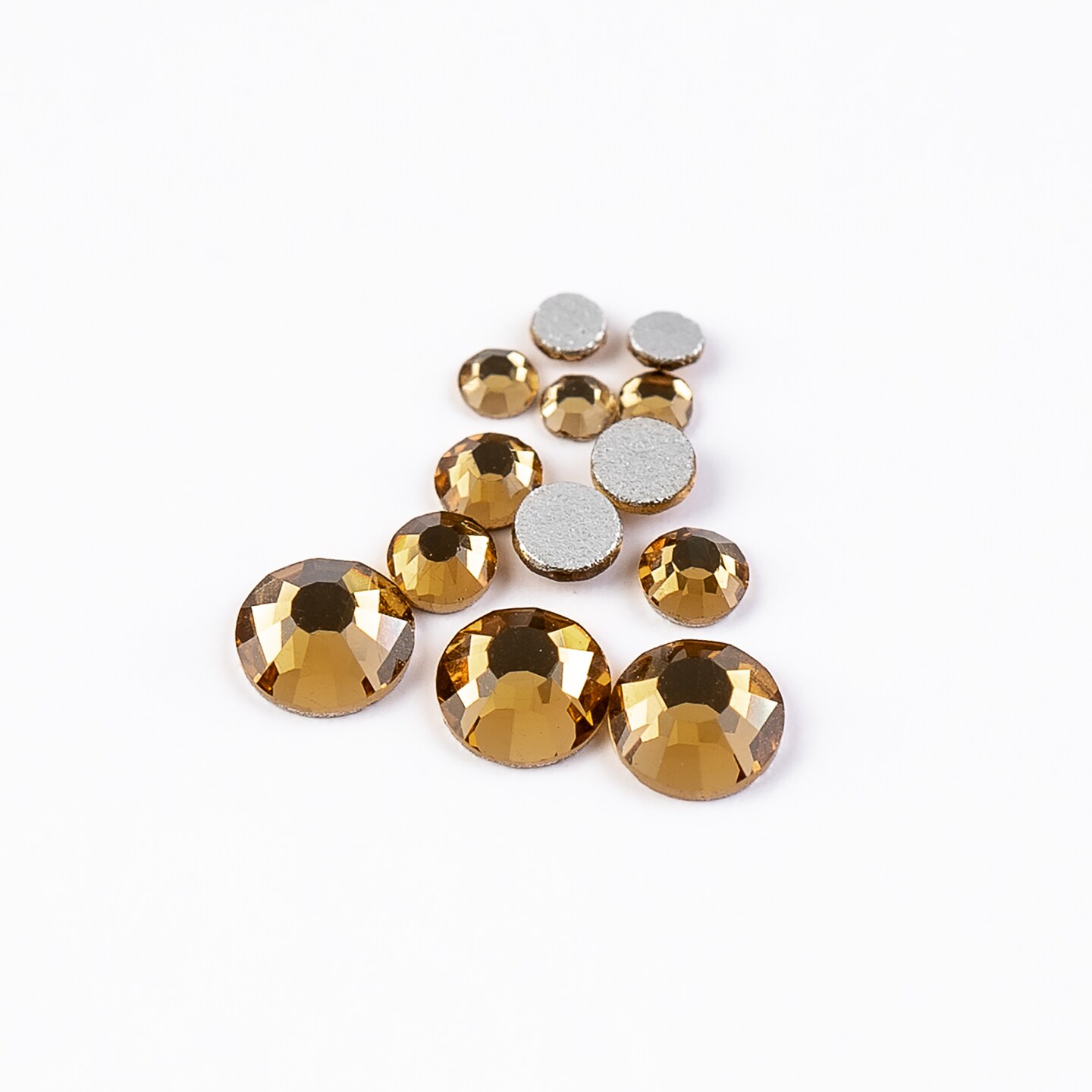 Crystal Lane DIY Combo Glass Flatback Rhinestones SS3 / SS6 / SS12