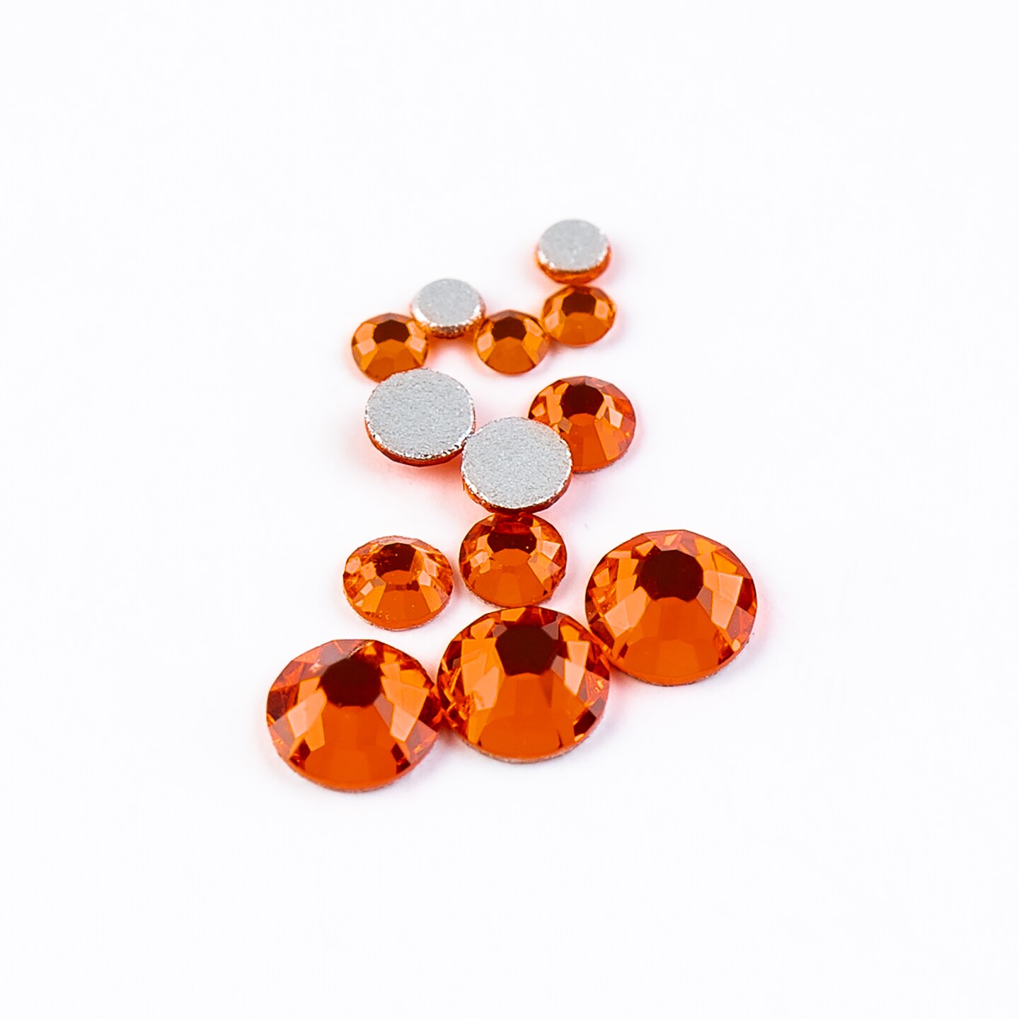 Crystal Lane DIY Combo Glass Flatback Rhinestones SS3 / SS6 / SS12