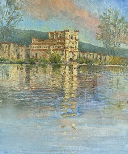 Premium Oil Paint - Set 12 Colors, Maximum Strength Pigmented Oil Paints for Professionals, Students,