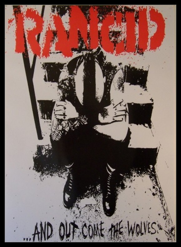 Rancid Wolves Out Come The Wolves Poster, Color: Multicolor, Size