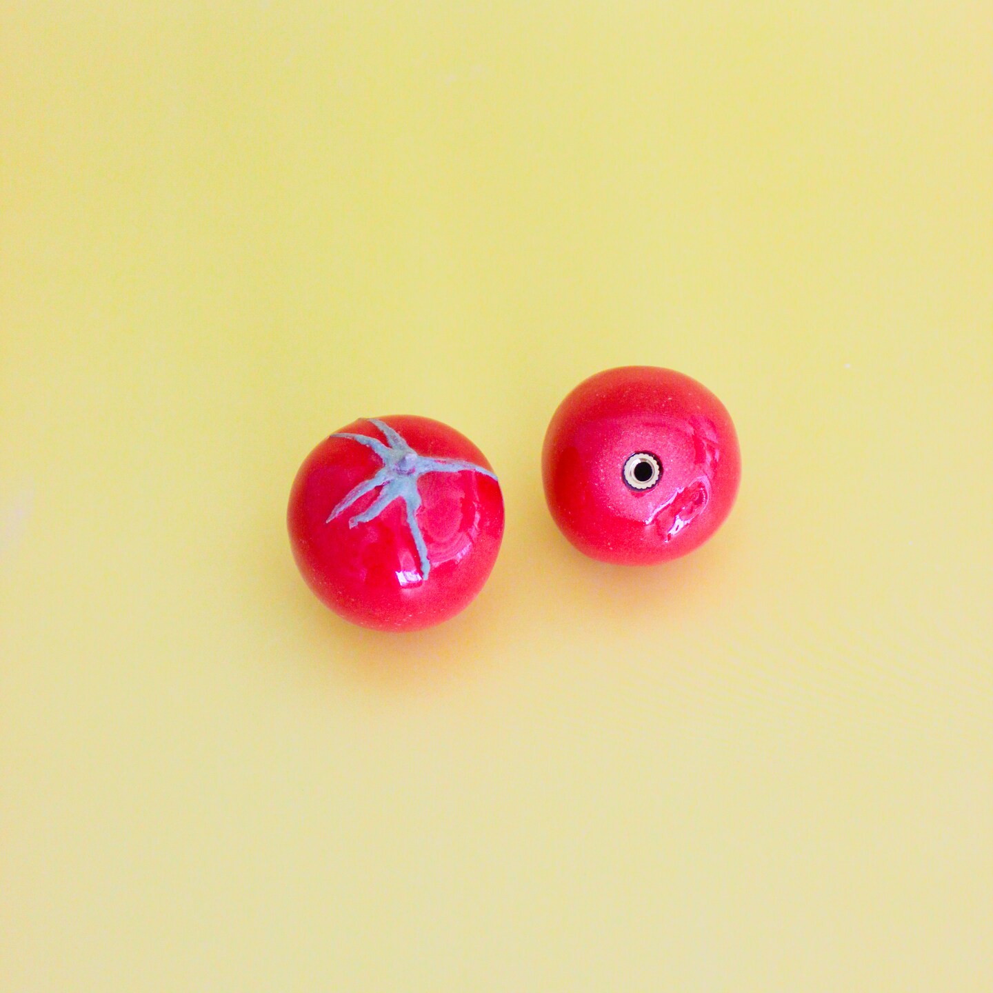 Handmade Tomato Knobs and Hangers | MakerPlace by Michaels
