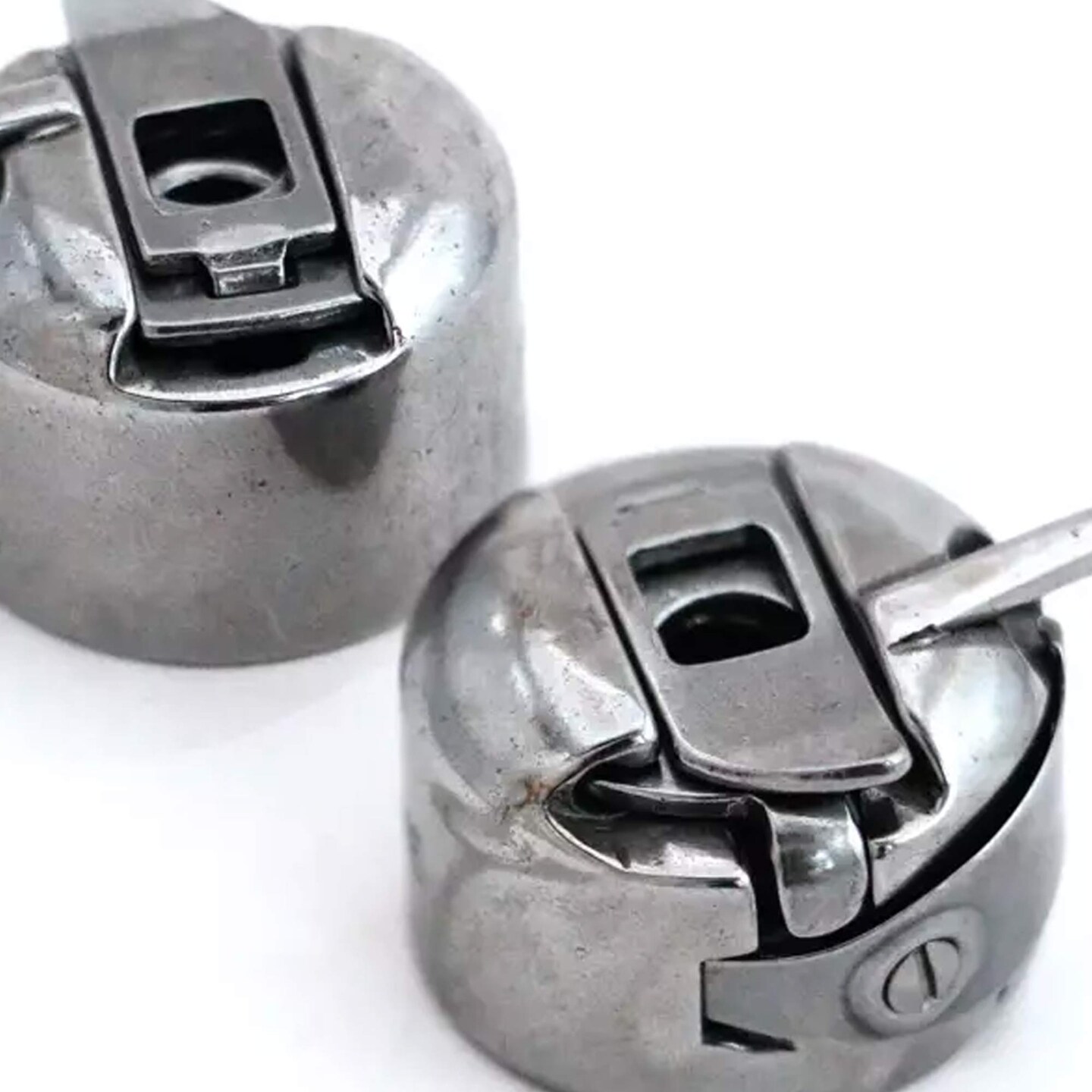 Singer Metal Bobbin Case for Sewing Machines #125291 Durable Precise Thread Tension Replacement
