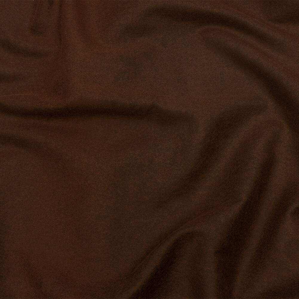1 Yard Brown Brushed Cotton Twill Flannel Fabric 55 Inches Width