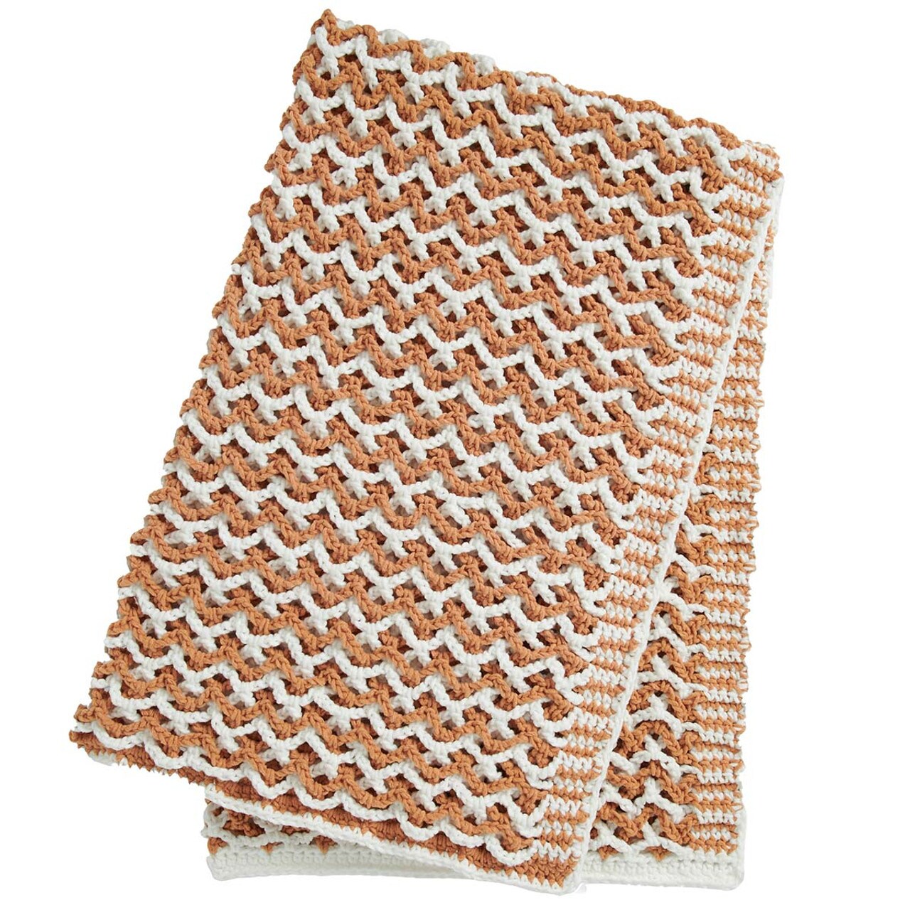 Bernat  Lattice Crochet Blanket Crochet Kit