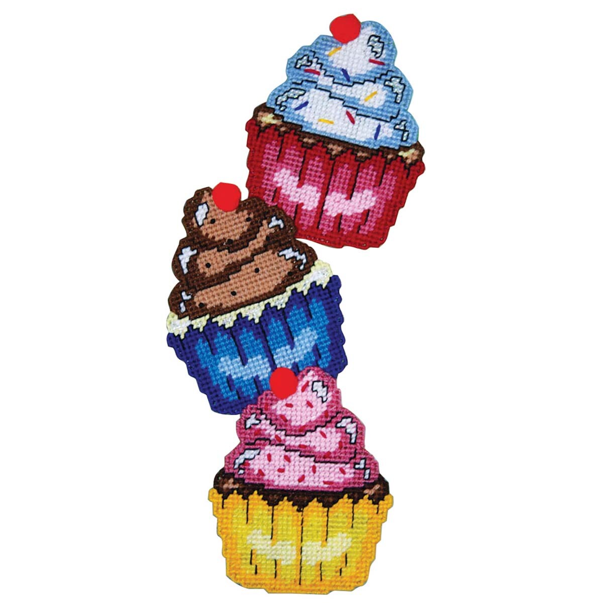 Design Works  Cupcakes Plastic Canvas Kit
