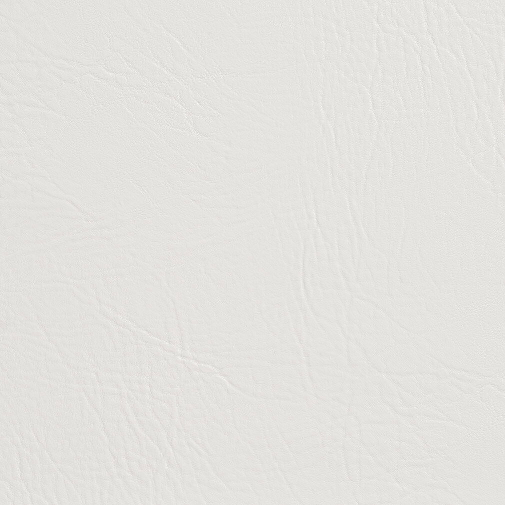 Brilliant White - White & Ivory Leather Grain,Plain & Solid Upholstery Fabric 54 Inches"