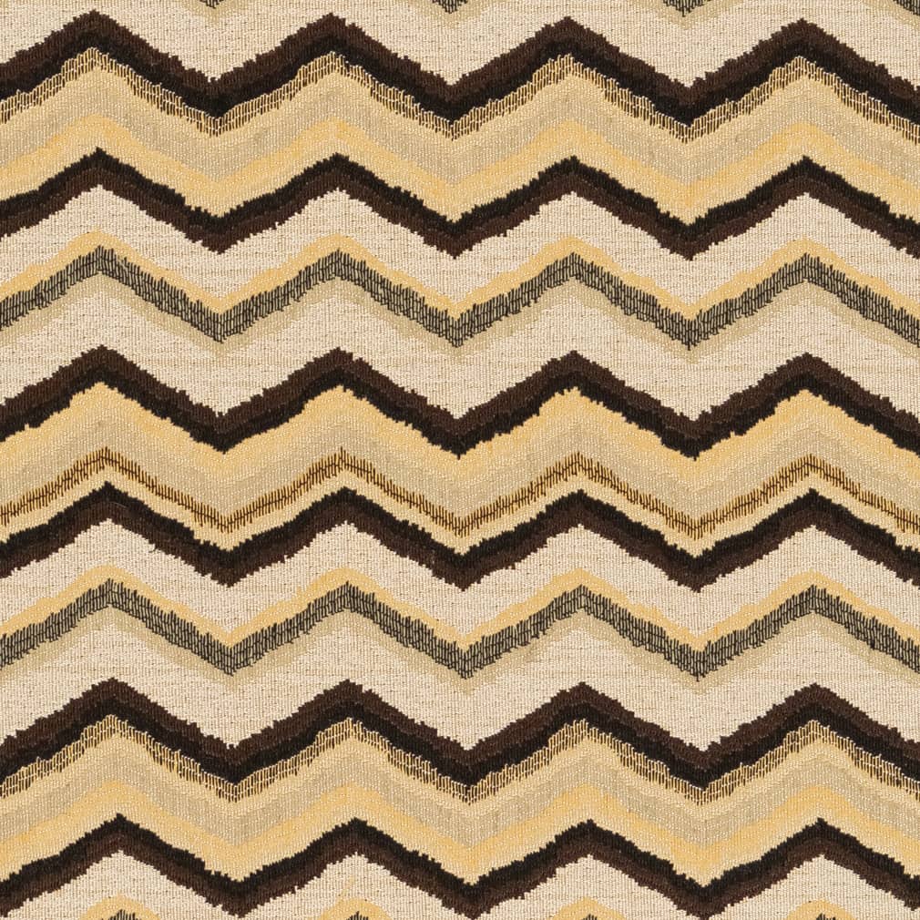 Umber - Brown Abstract  Geometric Upholstery Fabric 54 Inches&#x22;