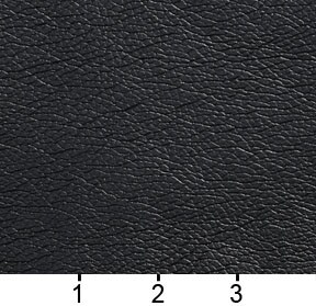 Onyx - Black Leather Grain,Plain & Solid Upholstery Fabric 54 Inches"