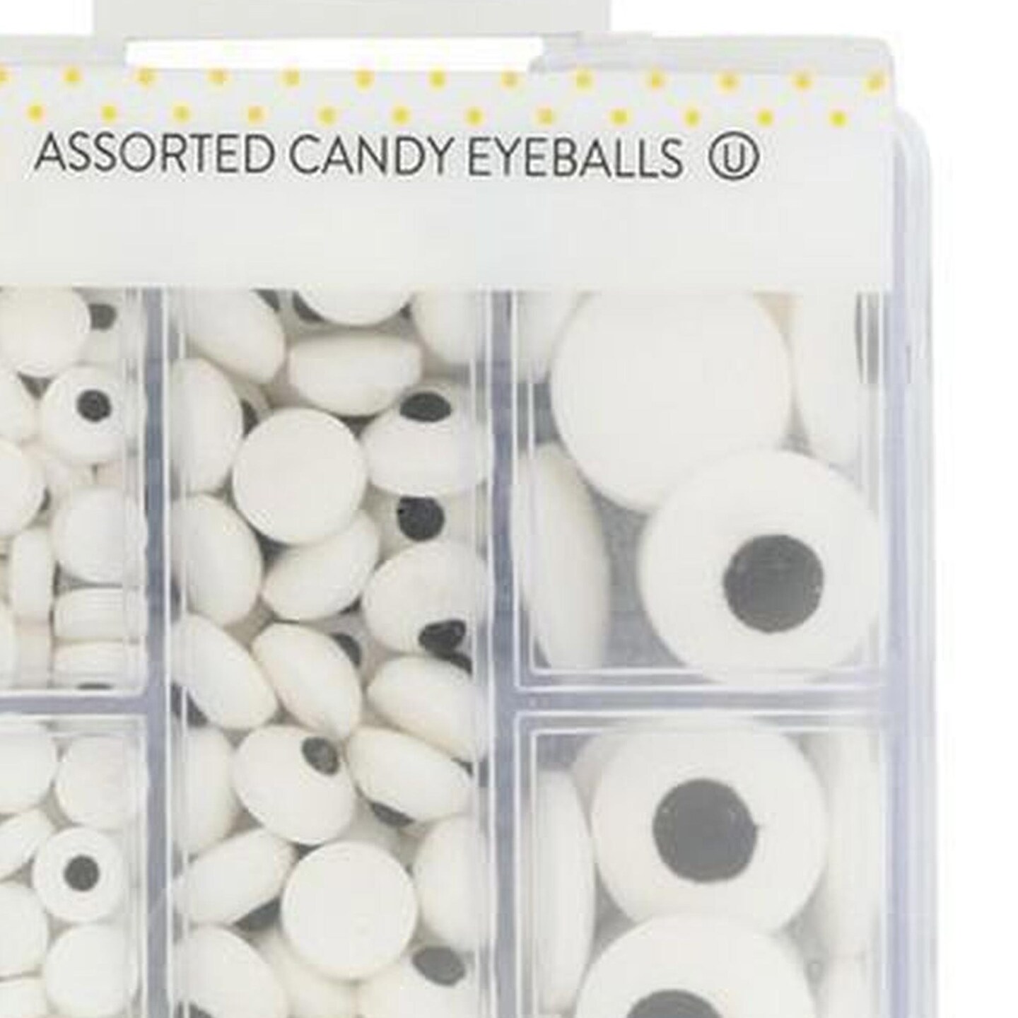 Wilton Edible Black and White Candy Eyeballs for Cakes Cookies Cupcakes 2.75 Ounce