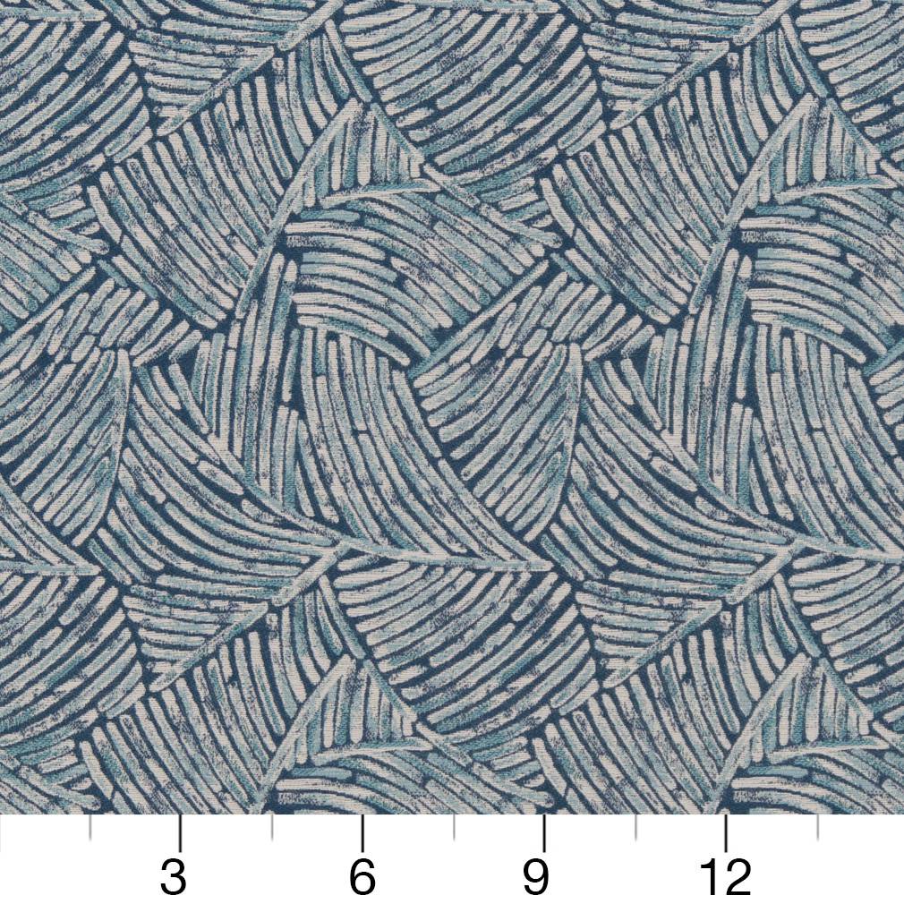 Upholstery Fabric - Blue Abstract &#x26; Geometric Upholstery Fabric 54 Inches&#x22;