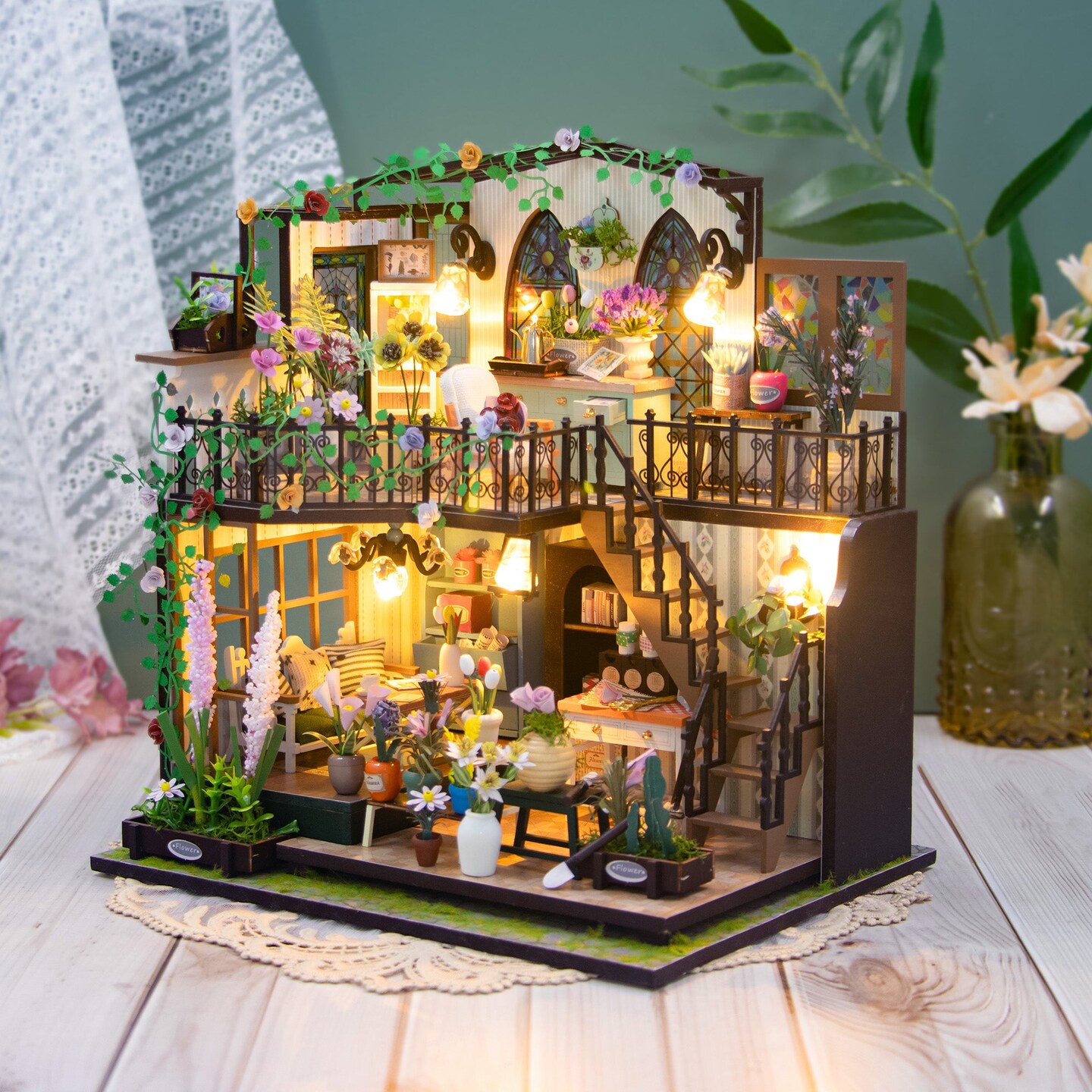 DIY Miniature House Kit - Garden Loft