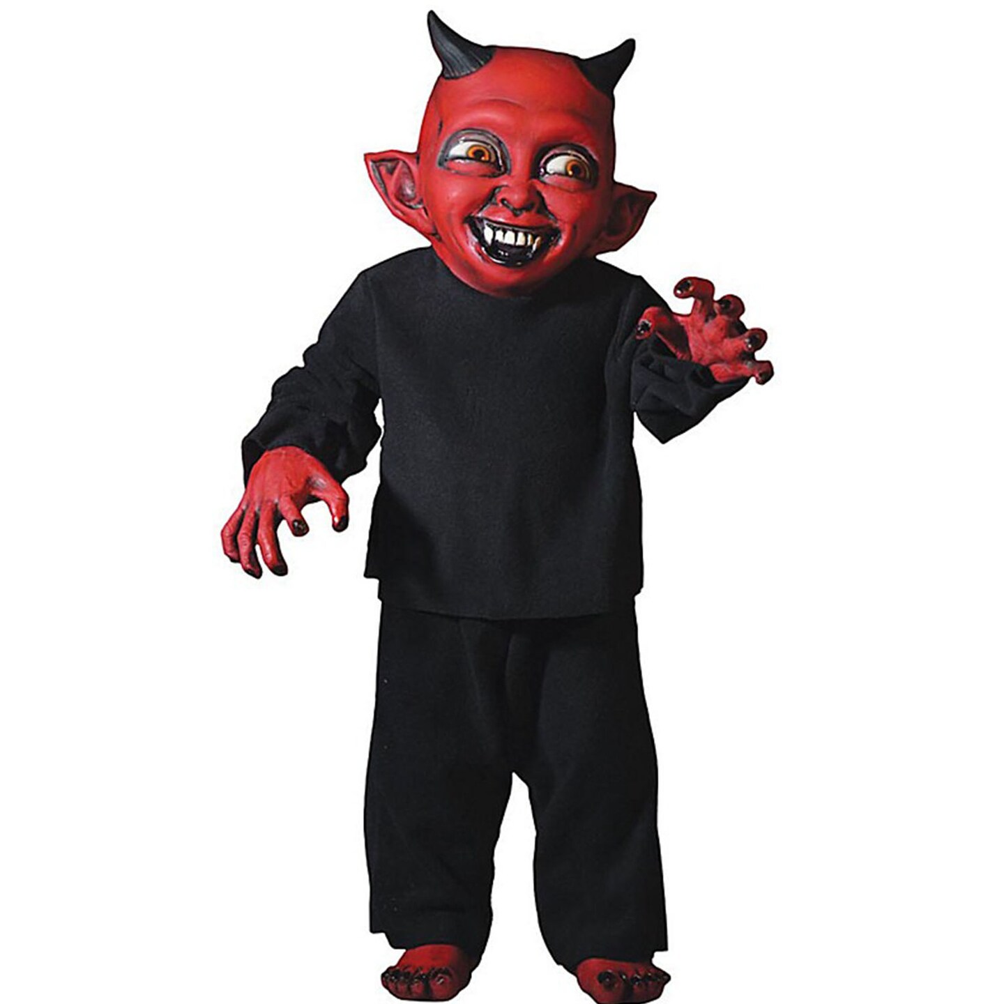 Three Foot Monster Little Devil Monster Kid Halloween Decoration Posable Child Size Figure ...