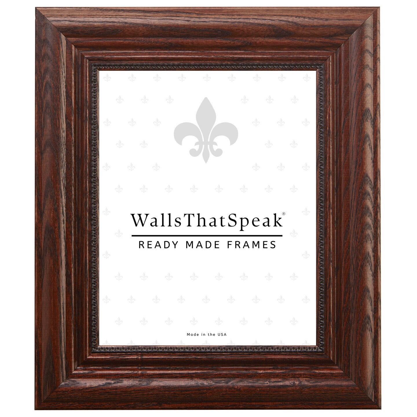 19x24 Picture Frame, Colonial Ornate 2.25 Inch Wood  Moulding, Wall Display Frame for Art, Posters, or Photos by wallsthatspeak