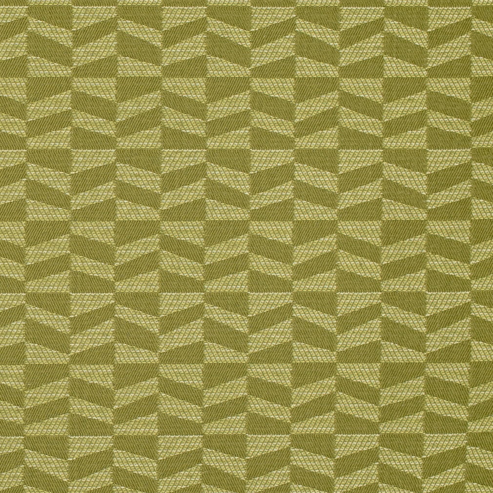 Granny Smith - Green Abstract & Geometric,Small Scale Upholstery Fabric 54 Inches"
