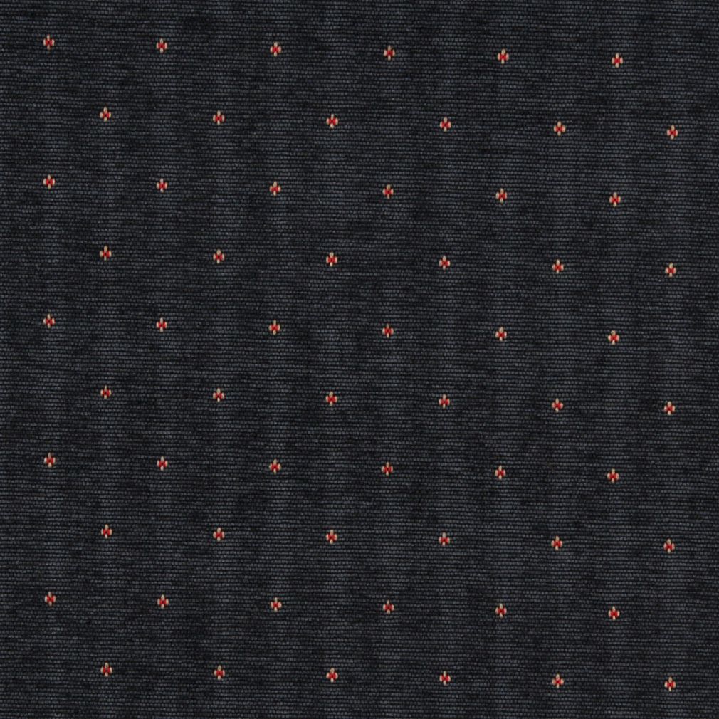 Denim - Blue Small Scale Upholstery Fabric 54 Inches&#x22;