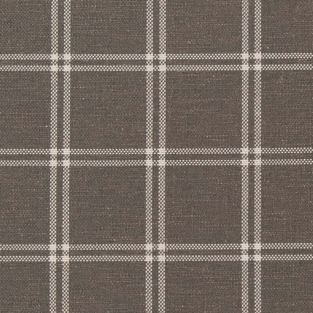 Upholstery Fabric - Grey &#x26; Silver Plaid Upholstery Fabric 54 Inches&#x22;