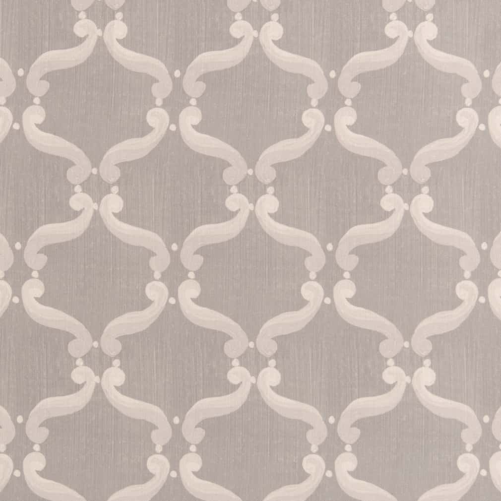 Grey - Grey & Silver Abstract & Geometric Upholstery Fabric 54 Inches"