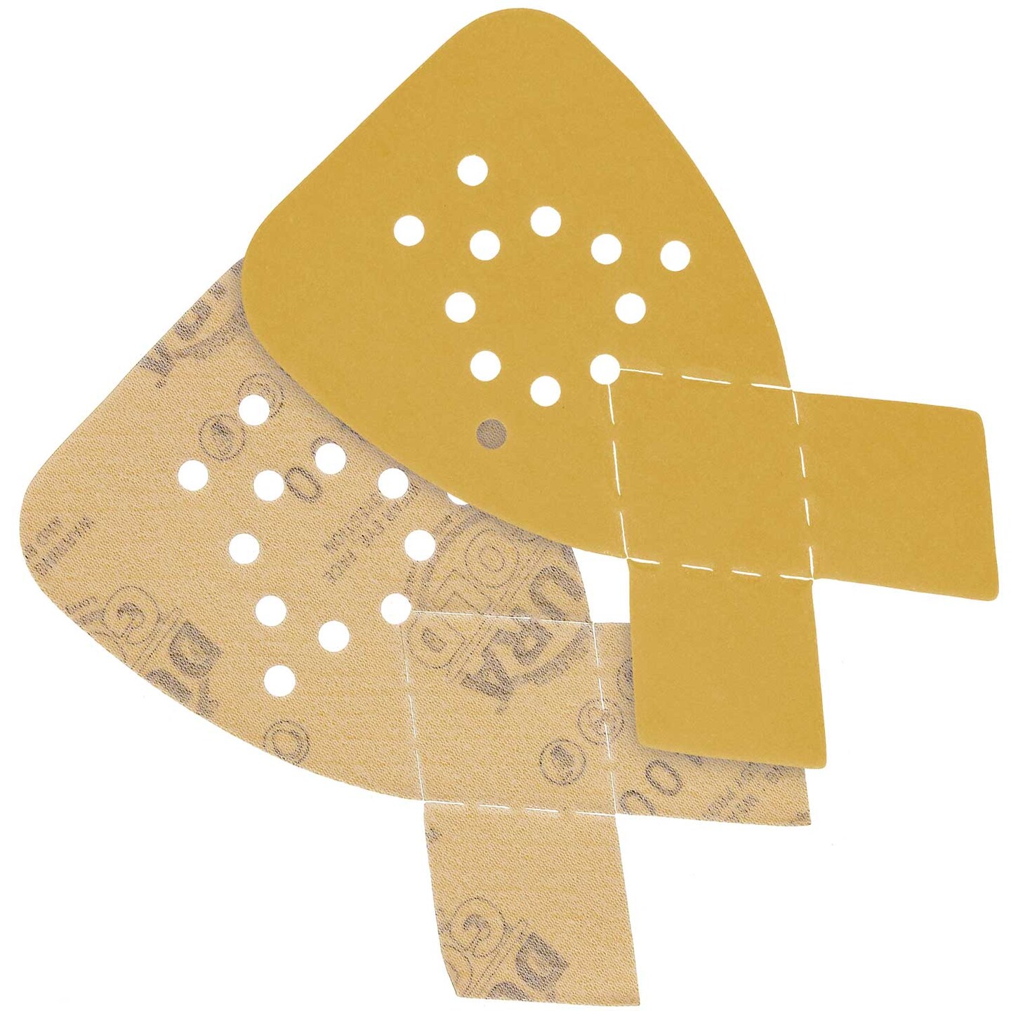 400 Grit - 12-Hole Pattern Hook &#x26; Loop Sanding Sheets for Mouse Sanders - Box of 24