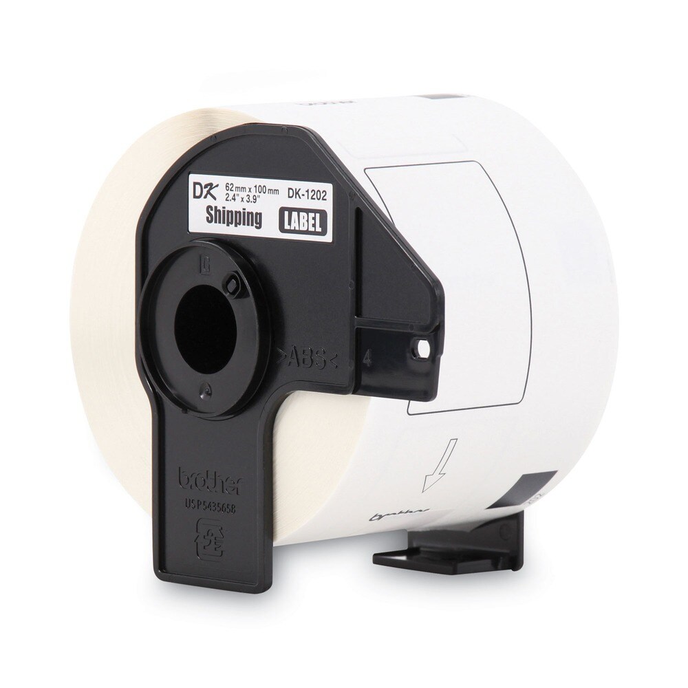 Brother 2.4 in. x 3.9 in. Die-Cut Shipping Labels - White (1-Roll)