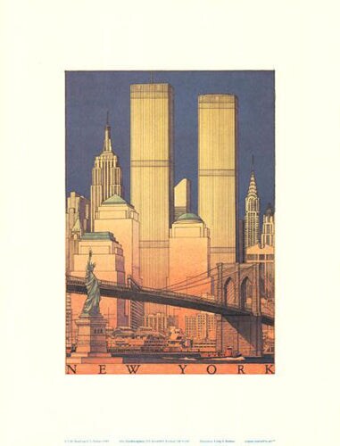 New York Cityscape Art Print by Craig Holmes | Modern Urban Wall D&#xE9;cor