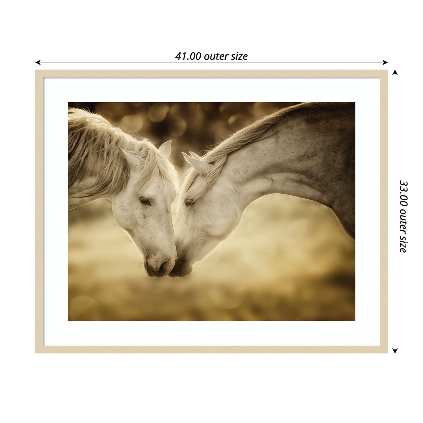Connections by PHBurchett Wood Framed Wall Art Print