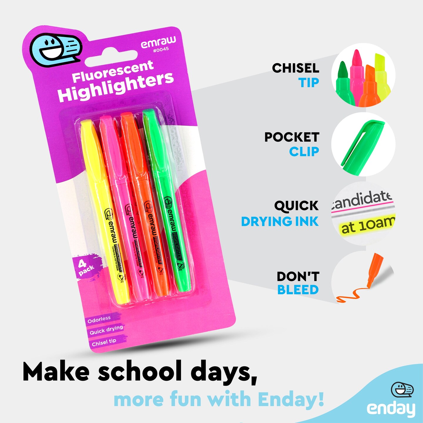 Multicolor Highlighters