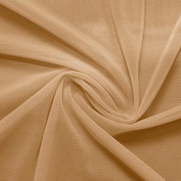1 Yard 36" x 60" Power Mesh Fabric Skin Tones and Neutrals Colors