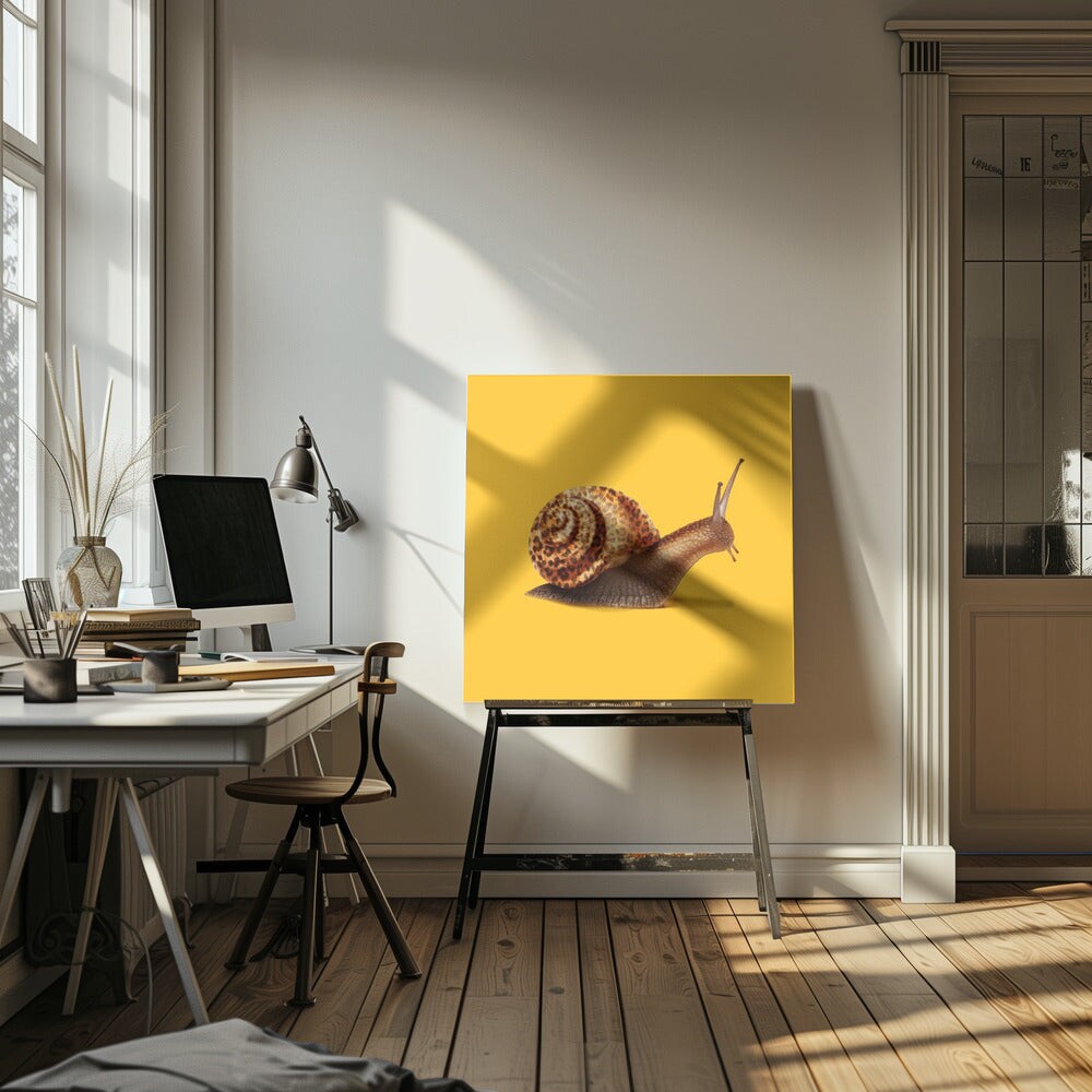 Fast like Cheetah Square Canvas Art | Modern Home Wall Decor 24x24 Canvas - Corporate Office Art