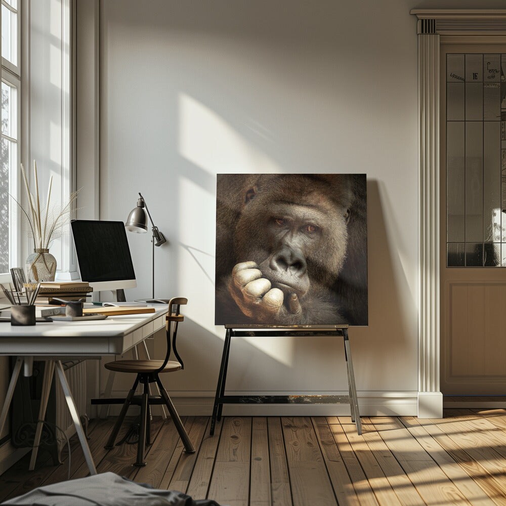 SENSE OF LIFE ... Square Canvas Art | Modern Home Wall Decor 24x24 Canvas - Corporate Office Art