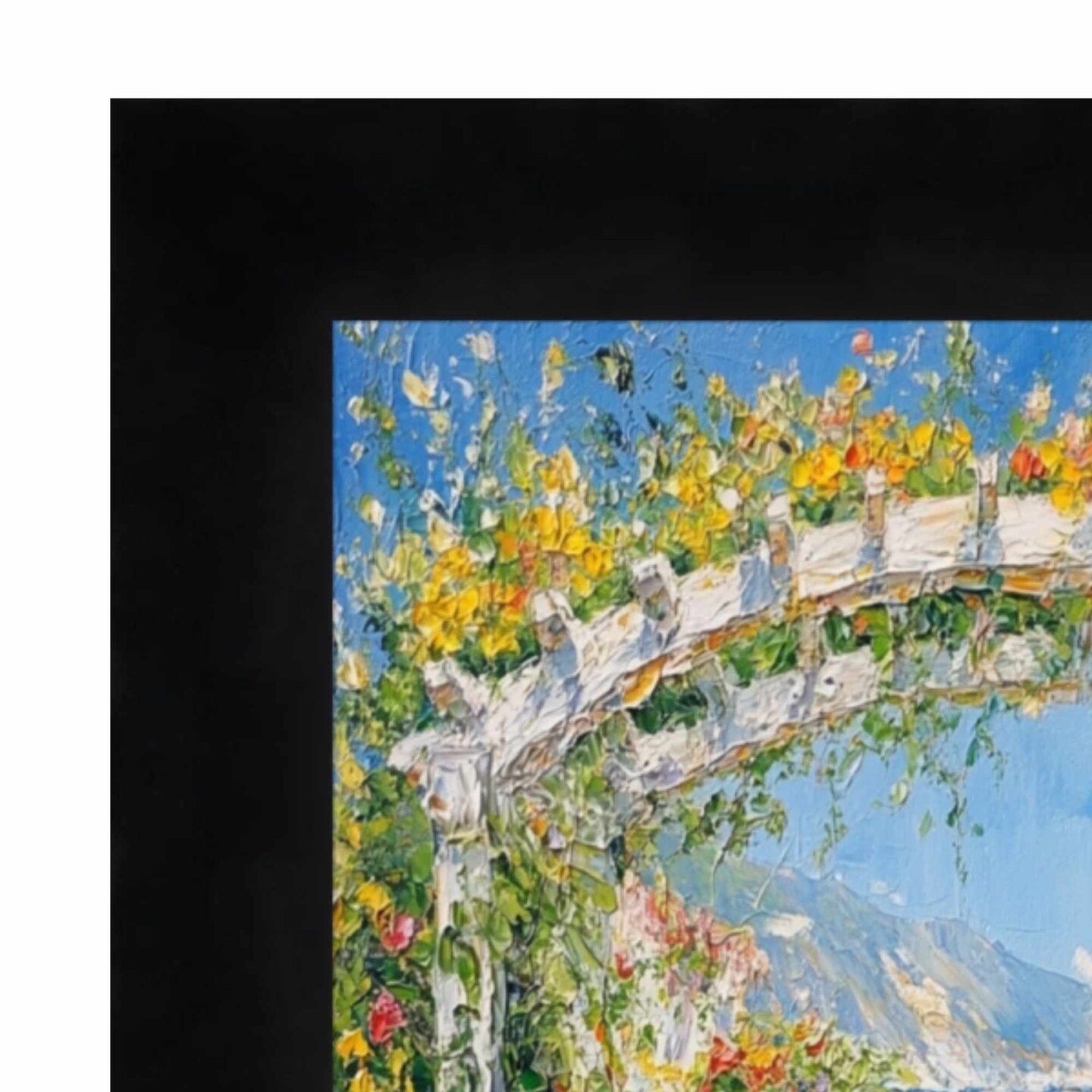 Modern Gallery Wall Matte Black Flat Picture Frame 27x40 frame