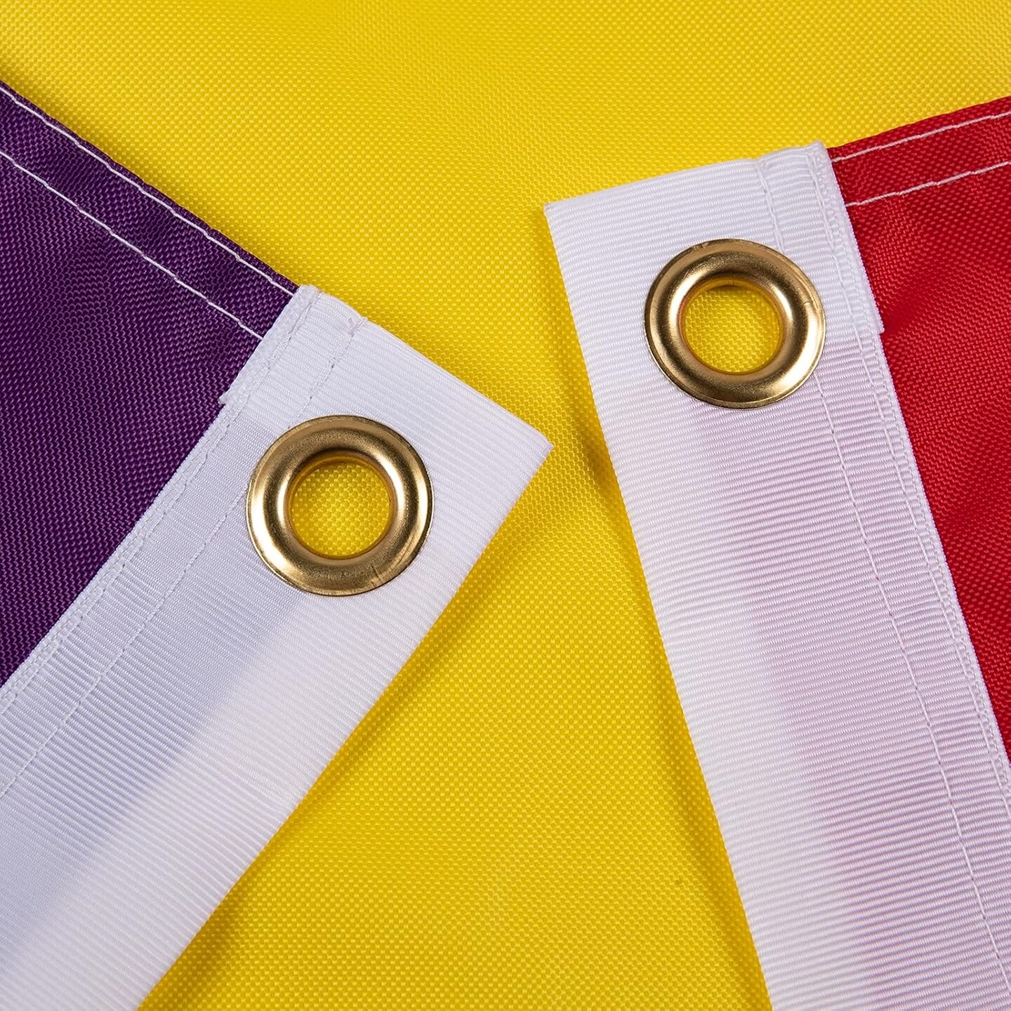 Gay Pride Rainbow Flag 3x5 FT,Heavy-Duty 420D Nylon Outdoor Gay Flag,Sewn Stripes UV Fade Resistant and Tough Brass Grommets&#xFF08;3 by 5 Foot)