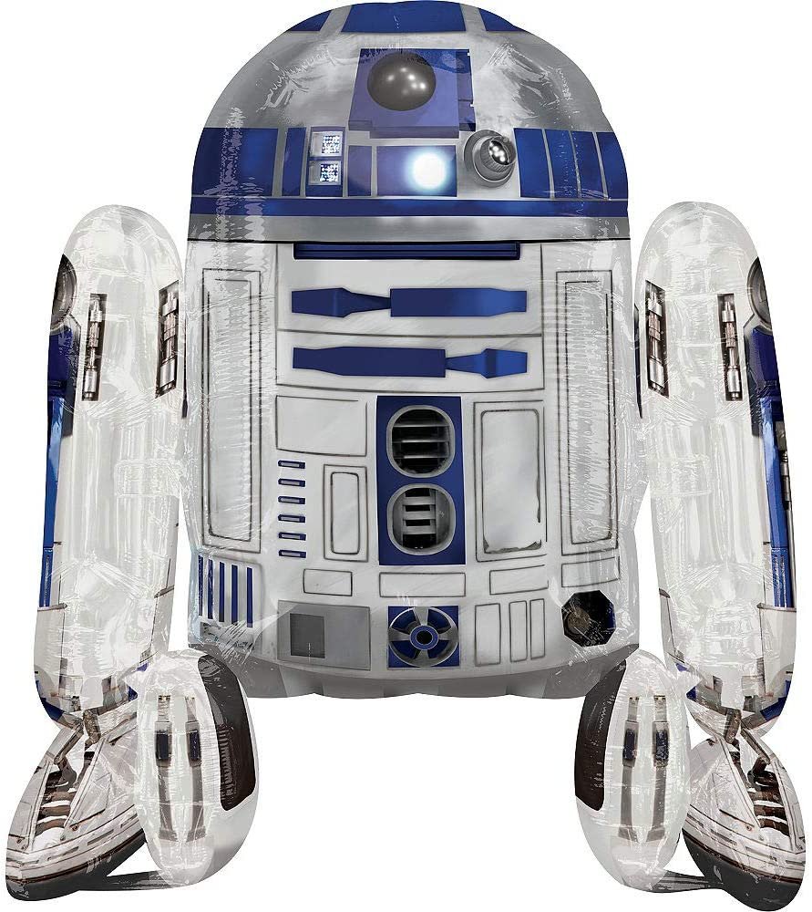 Anagram International Star Wars 38&#x22; R2D2 Air Walker Foil Balloon