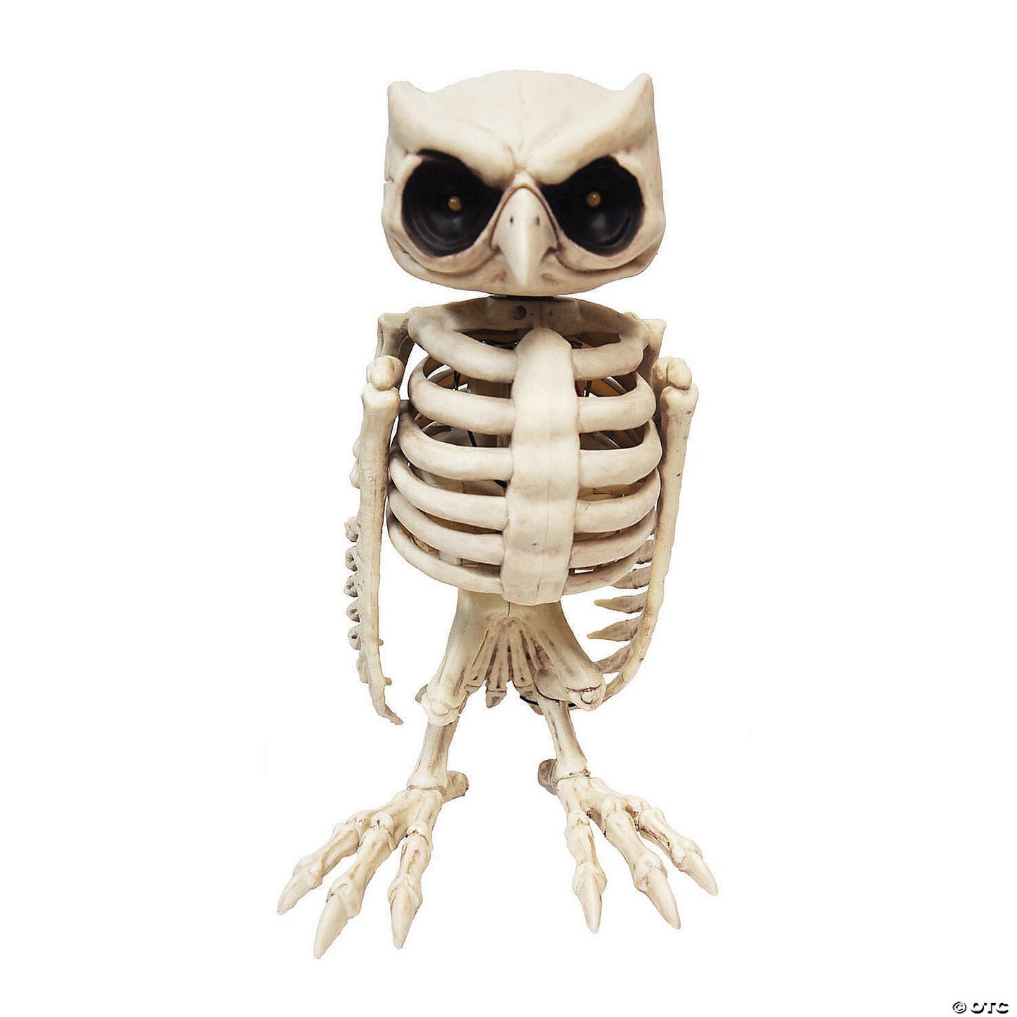 Owl Skeleton Decoration 13.5 inches Tall