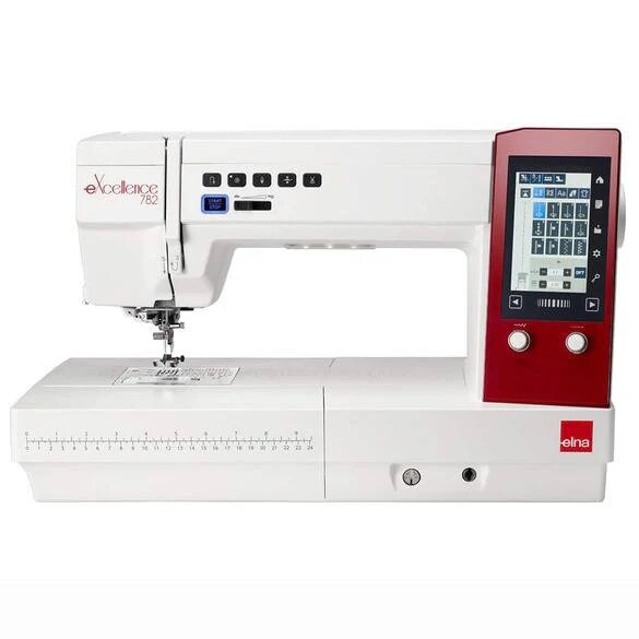 elna eXcellence 782 Computerized Sewing Machine with Accurate Stitch Regulator