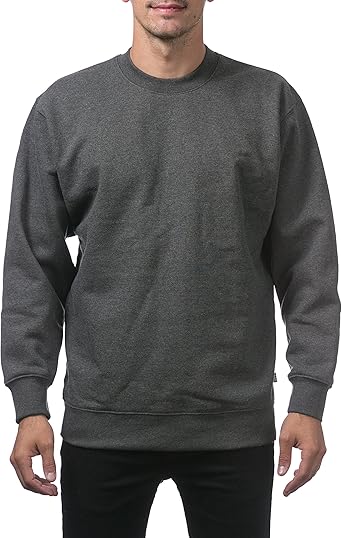 Men&#x27;s Crew Neck Fleece Pullover Sweater| RADYAN&#xAE;