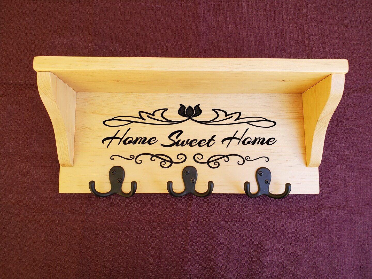 product name is Wall Mounted Keyholder: Home Sweet Home