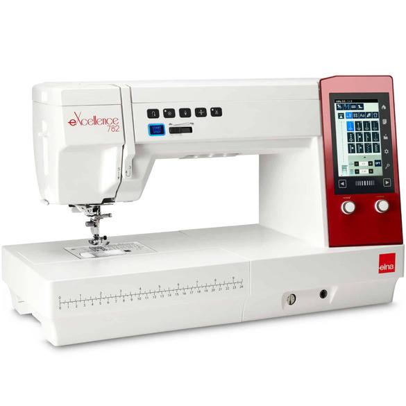 elna eXcellence 782 Computerized Sewing Machine with Accurate Stitch Regulator