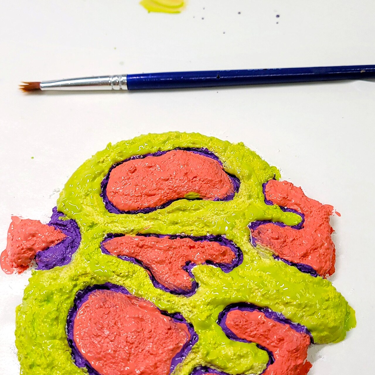 DecoArt 3D Texture Painting with Snow Tex