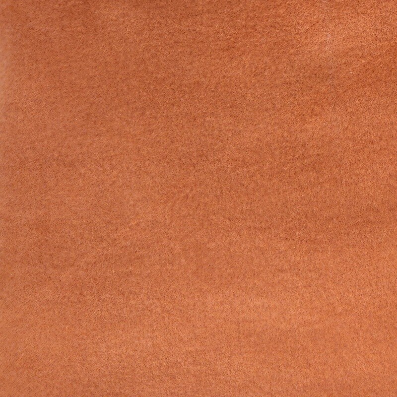 Solid Rust Anti-Pill Fleece Fabric (Medium Weight) | By The Yard