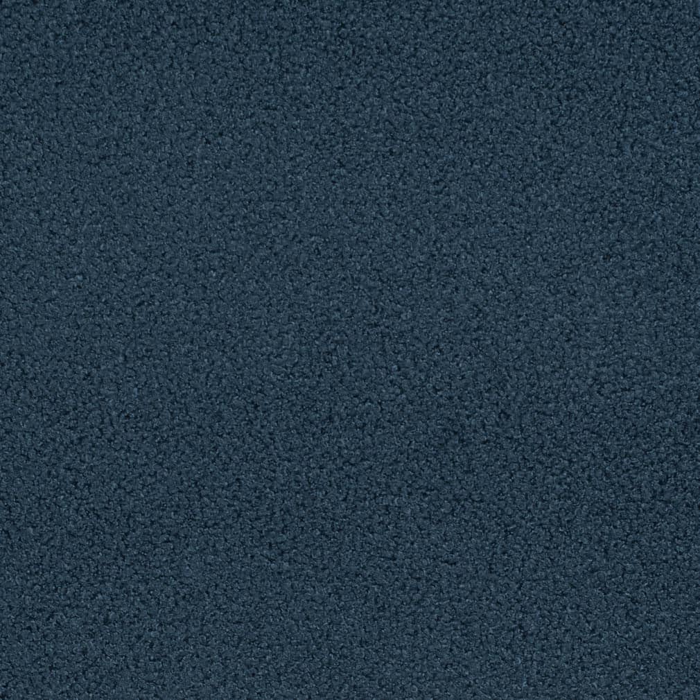 Blue Shearling Textured Upholstery Fabric by The Yard - SKU: Menlo Indigo