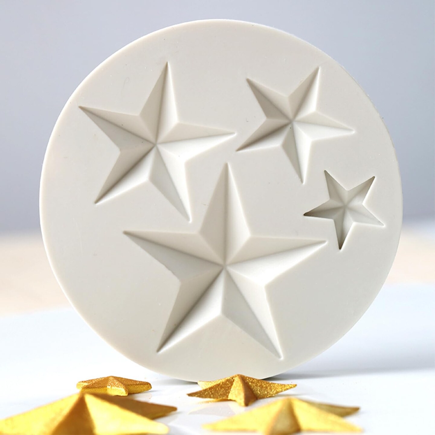 Star Silicone Fondant Mold Chocolate Mold