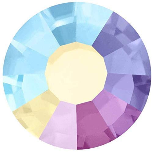 Preciosa Viva Crystal AB Rhinestones - Flatback - SS20 (5mm) - 144 Pieces