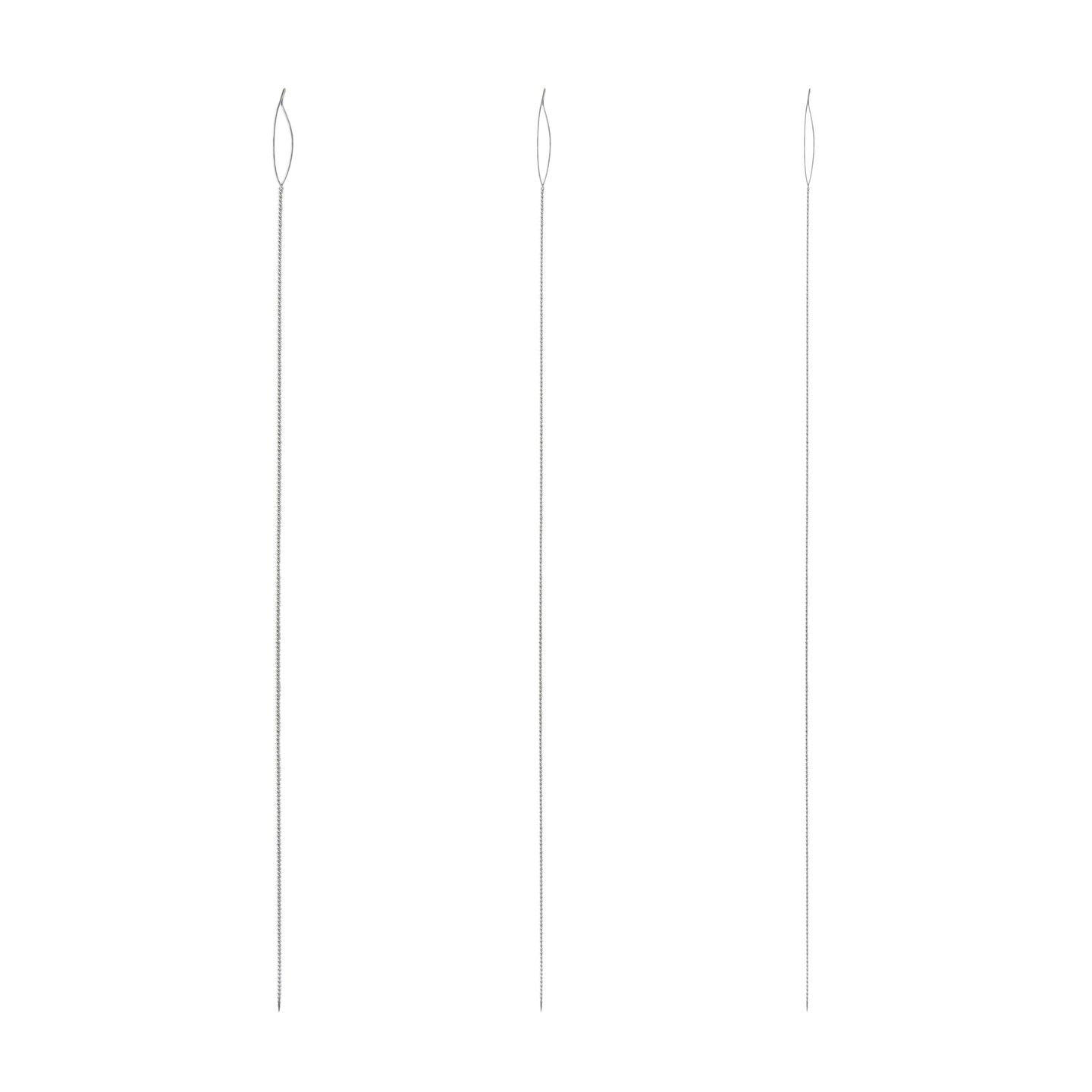 Artistic Wire Beadalon Collapsible Eye Needles Assorted 5-Inch 3 Pieces