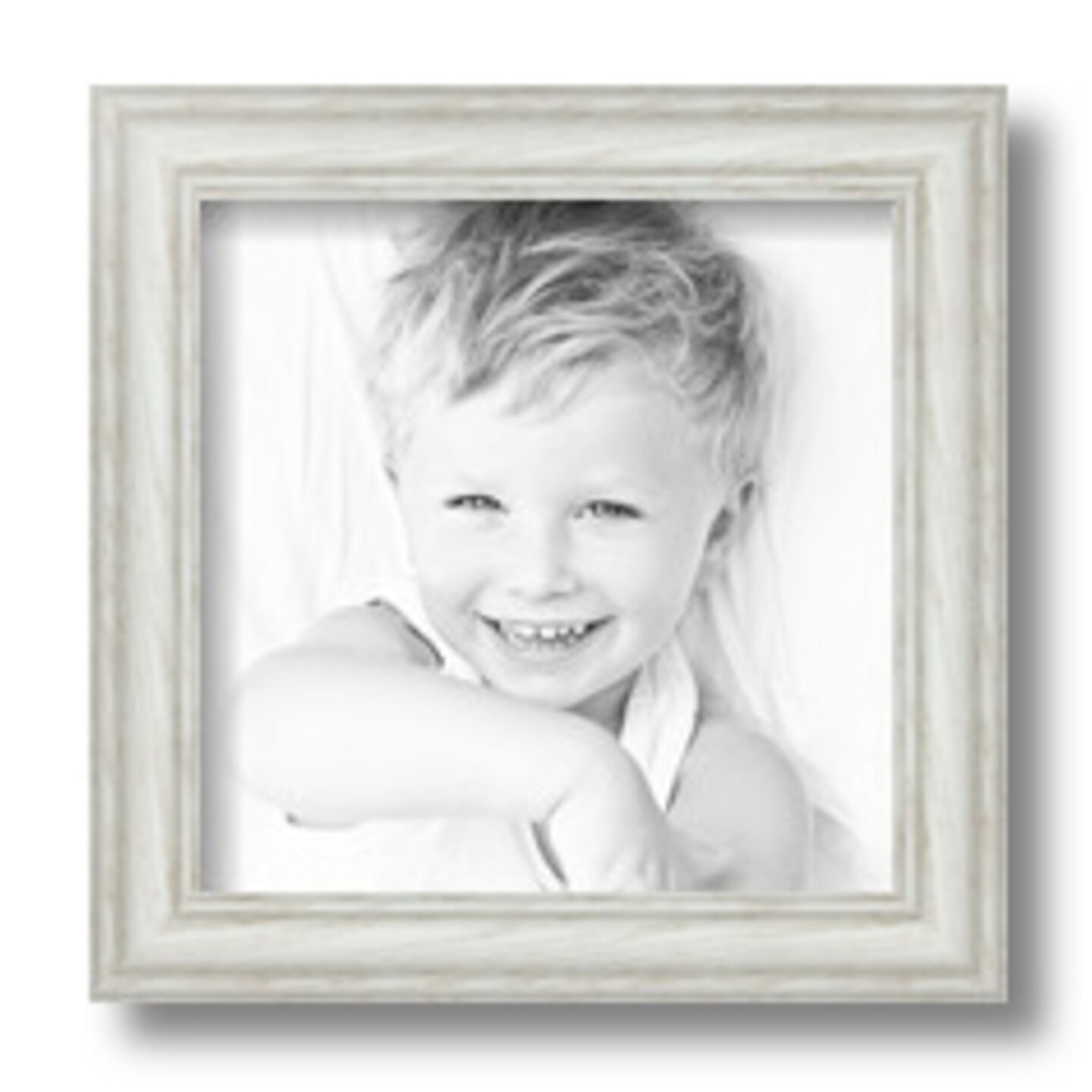 ArtToFrames 8x8 Inch Picture Frame, This 1.25 Inch Custom Wood Poster Frame is Available in Multiple Colors, Great for Your Art or Photos - Comes with Regular Glass and Corrugated Backing (A8DW)