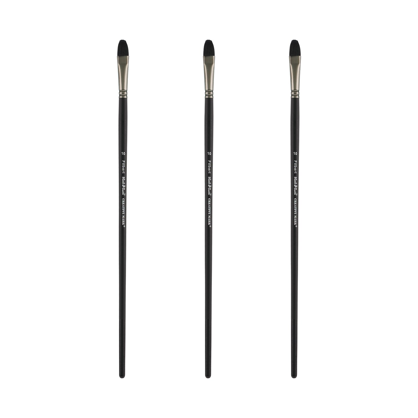 Utrecht Synthetic Sablette Brush - Short Handle, Wash, Size 1/2