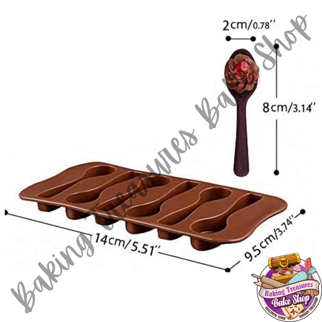 Chocolate Silicone Mold - Spoons