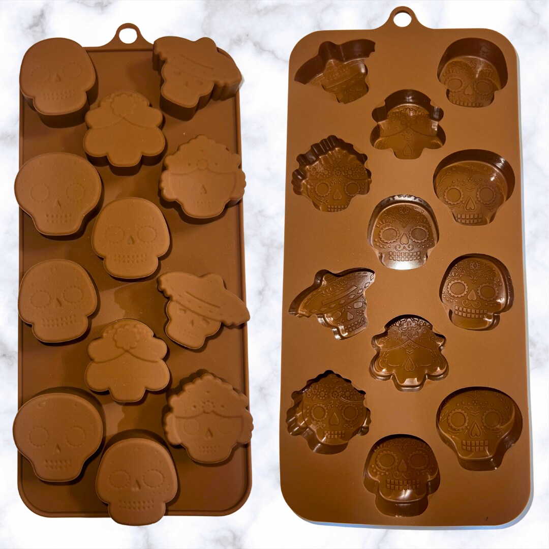 Sugar Skulls Silicone Mold